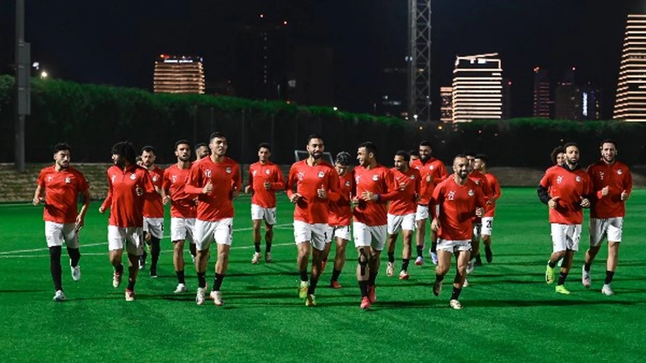 منتخب مصر يختتم تحضيراته بلقاء حاسم أمام الإمارات في كأس العرب